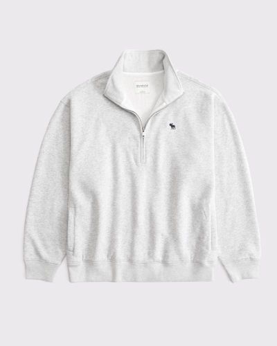 Sudadera con ícono y medio cierre Sunday