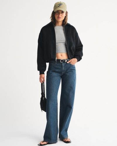 Jeans ultra holgados de tiro bajo